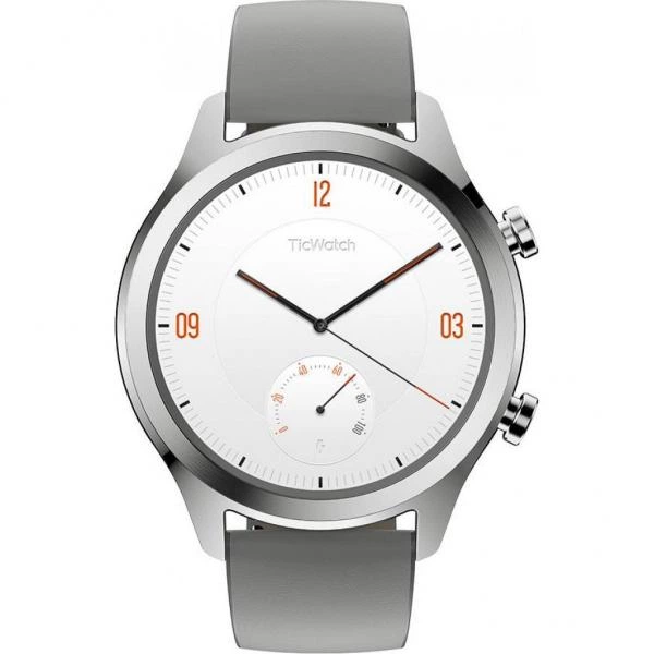 Смарт-годинник Mobvoi TicWatch C2 WG12036 Platinum Silver (P1023000500A) - Фото 2 Смарт-годинник Mobvoi TicWatch C2 WG12036 Platinum Silver (P1023000500A) - зображення 2