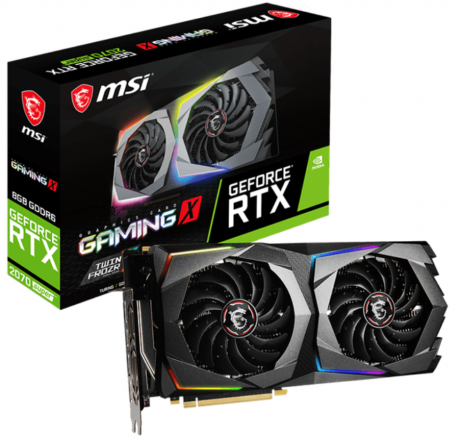Відеокарта MSI PCI-Ex GeForce RTX 2070 Super Gaming X 8GB GDDR6 (256bit) (1800/14000) (HDMI, 3 x DisplayPort) (RTX 2070 SUPER GAMING X) - зображення 5