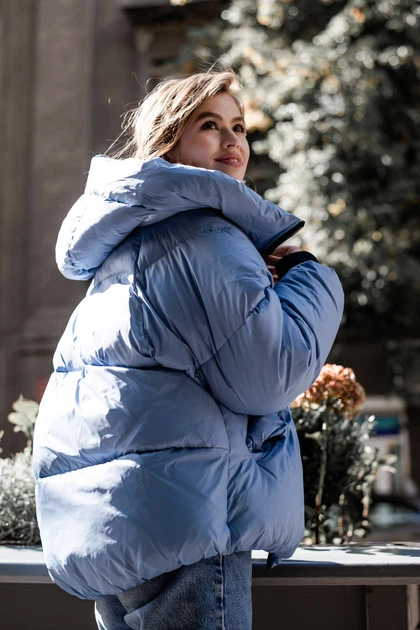 新品タグ付 seya. hooded coat ライナー付 Blue Gray Пуховик Sea Wing 18Y9375-6 50 голубой – Брендовая одежда | ROZETKA