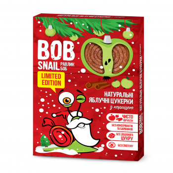 Натуральные конфеты Bob Snail Limited Edition Яблоко-Корица, 60 г (234145) 