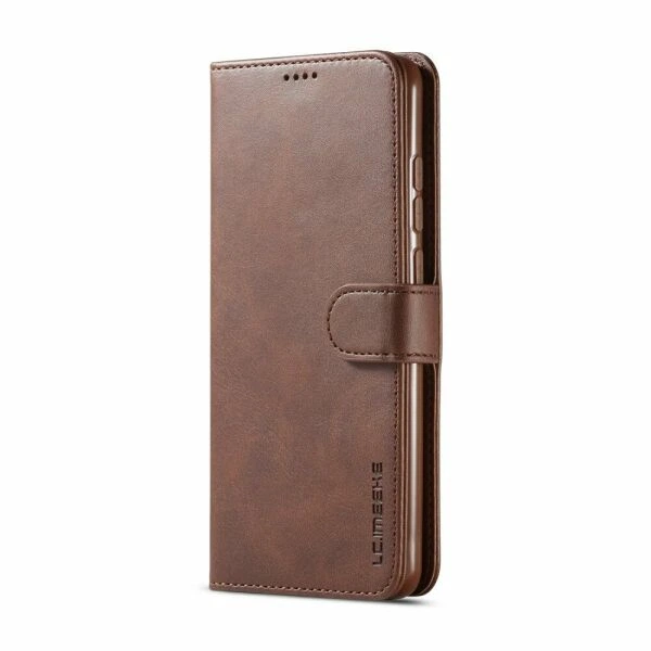 Чехол LC.IMEEKE Wallet Case для Xiaomi Redmi Note 8 Pro - Brown - изображение 2