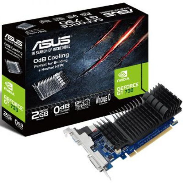 Видеокарта GeForce GT730 2048Mb ASUS (GT730-SL-2GD5-BRK) – фото, отзывы ...