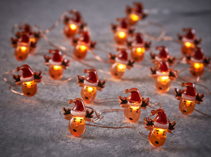 Светодиодная гирлянда Luca Lighting Струна с фигурками Олень 2.3 м ...