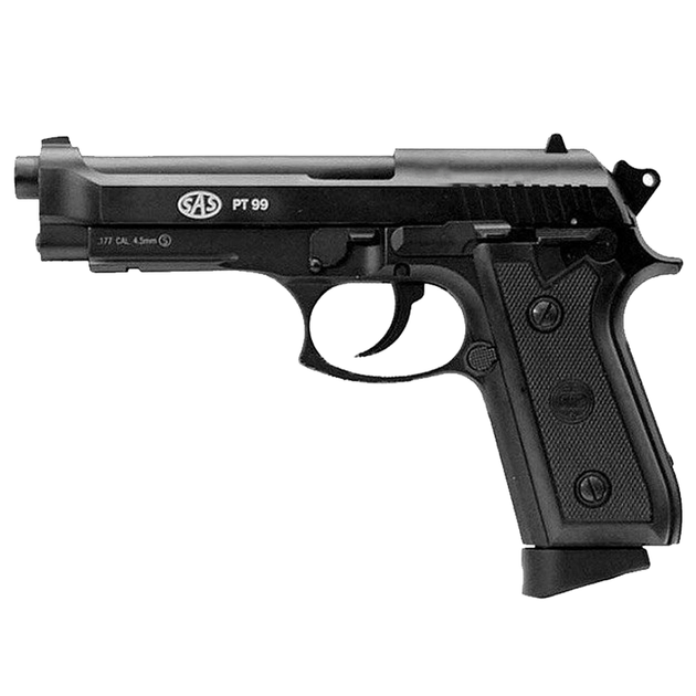 Пістолет пневматичний SAS Beretta M92 PT99 (4.5мм) - изображение 1