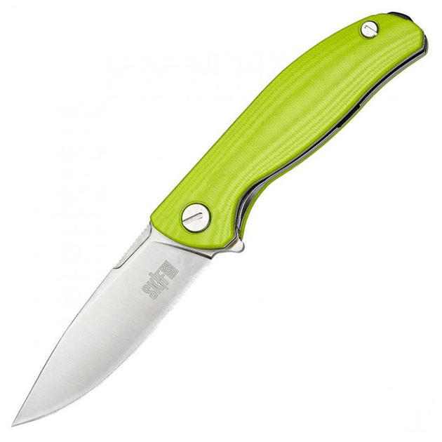 Нож складной Skif Plus Prodigy (длина: 195мм, лезвие: 85мм), лайм - изображение 1