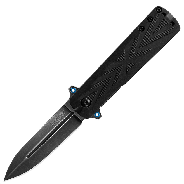 Нож складной Kershaw Barstow (длина: 180мм, лезвие: 80мм), черный - изображение 1