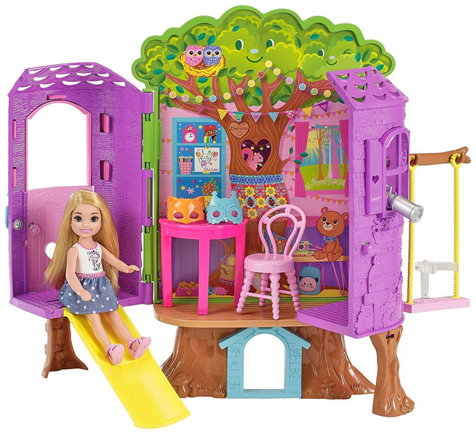 Barbie club shop chelsea treehouse