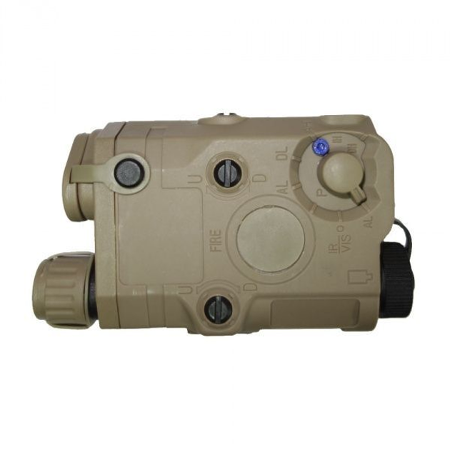 TMC AN/PEQ-15 Battery Case with Red Laser Sight DE (TMC-15LS-DE) - зображення 1