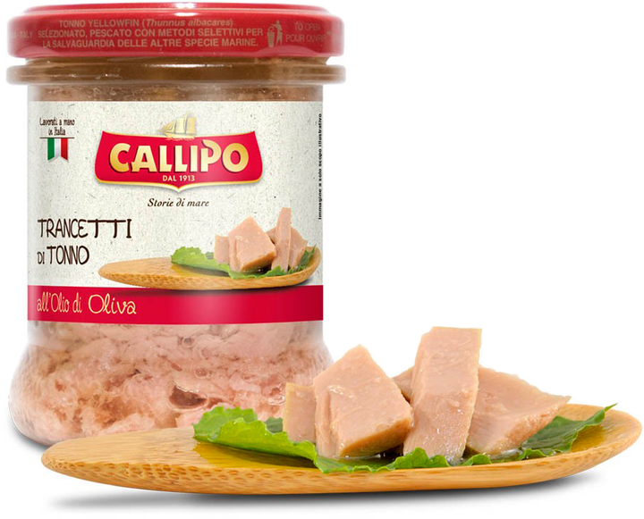 Тунец в оливковом масле Callipo кусочками 170 г (80844730) – купить в ...