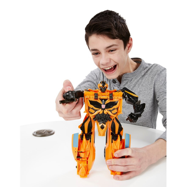 Большая игрушка Бамблби - Bumblebee, TF4, 1-Step Mega, Hasbro. – фото ...