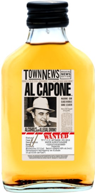 Напиток алкогольный Односолодовый AL CAPONE 0.1 л 40% (4820136353087) - изображение 1