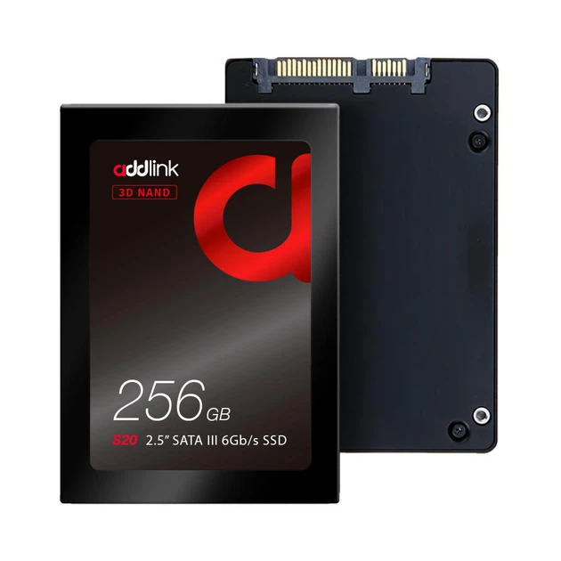 SSD накопитель AddLink S20 256GB 2.5" SATA III 6Gb/s 3D TLC SSD (ad256GBS20S3S) - изображение 3