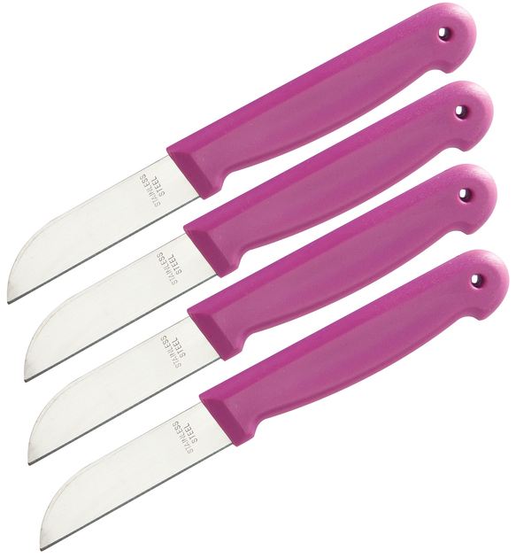 Набор ножей для чистки овощей 15,5 см 4 шт Edco Siera EG 04436 – фото ...