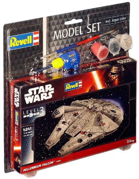 Складана модель Revell Космічний корабель Тисячолітній Сокіл. Масштаб 1:241 (RVL-63600) (4009803636009) - зображення 3