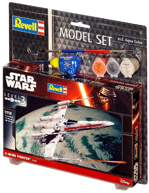 Збірна модель Revell Зоряний винищувач X-крило. Масштаб 1:112 (RVL-63601) (4009803636016) - зображення 2