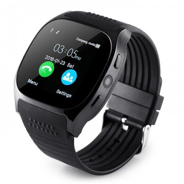 Сенсорні Smart Watch T8 смарт годинник розумні годинник Чорні – фото ...
