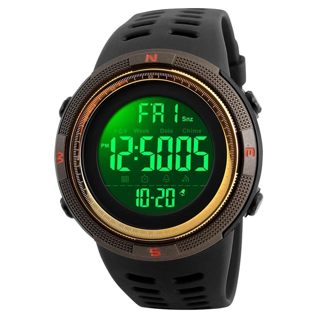Спортивные часы Skmei Amigo 1251 Золото - изображение 2