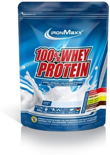 Протеин IronMaxx 100% Whey Protein 500 г - Молочный шоколад ...