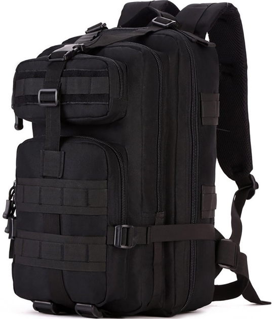 Армейский Тактический Рюкзак REEBOW 40л Городской Туристический, Черный (2015) - изображение 1