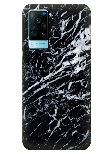 Силиконовый чехол ПринтОК для Vivo X60 - Гранит - Фото 1 Силиконовый чехол ПринтОК для Vivo X60 - Гранит - изображение 1