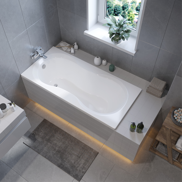 Ванна акриловая прямоугольная KOLLER POOL Malibu 140х70 – фото, отзывы ...