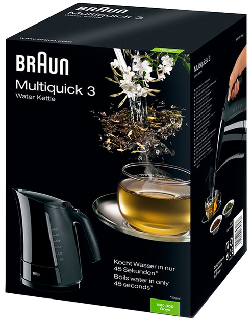 Электрочайник BRAUN WK 300 Black - изображение 5