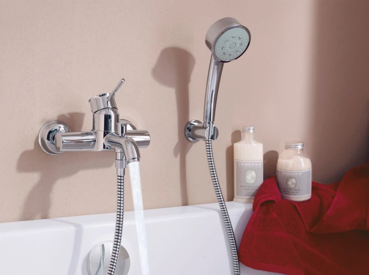 Смеситель для ванны GROHE BauClassic 32865000 - Фото 2 Смеситель для ванны GROHE BauClassic 32865000 - изображение 2