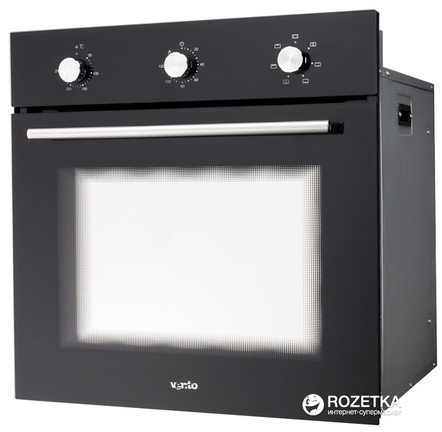 Духова шафа VENTOLUX EO56M-6K BK - зображення 2