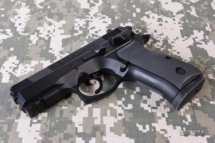 Пневматический пистолет ASG CZ 75D Compact (23702522) - изображение 2