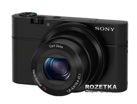 SONY　RX100 Фотоапарат Sony Cyber-Shot DSC-RX100 Black (DSCRX100.CEE2) купити