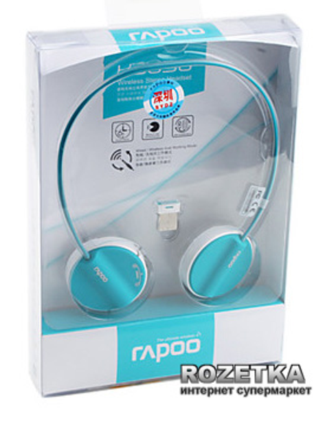 Rapoo wireless best sale stereo headset h3050