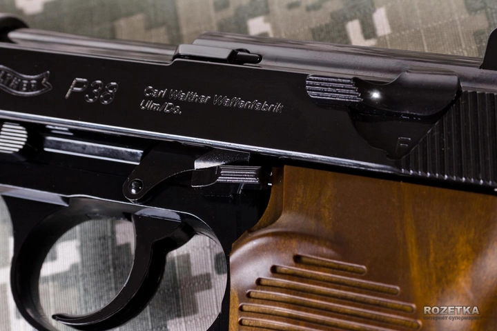 Пневматический пистолет Umarex Walther P38 (5.8089) - изображение 9