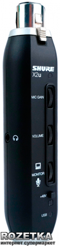 Микрофон Shure SM58 + X2u – фото, отзывы, характеристики в