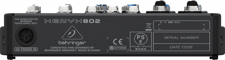 Behringer Xenyx 802 – фото, отзывы, характеристики в интернет