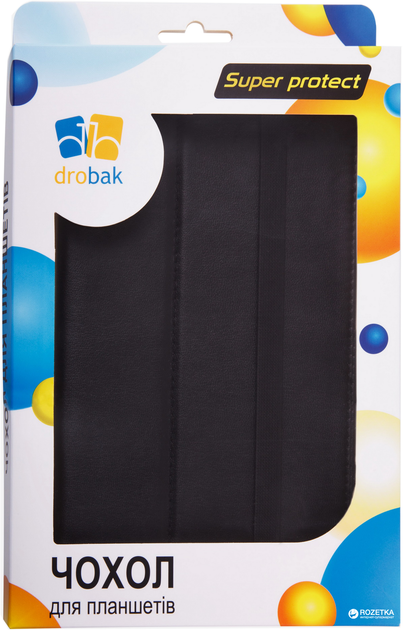 Чехол для планшета Drobak Premium Case для 7" универсальный Obsidian Black (216895) - изображение 6