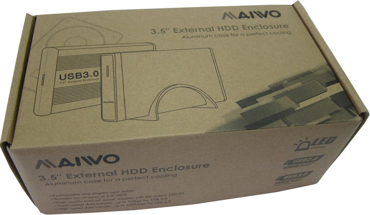 Зовнішня кишеня Maiwo для HDD 3.5