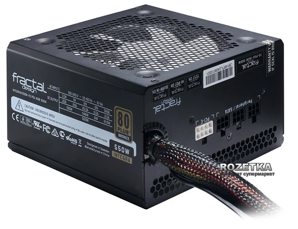Блок питания Fractal Design Integra M 550W (FD-PSU-IN3B-550W-EU) - изображение 3