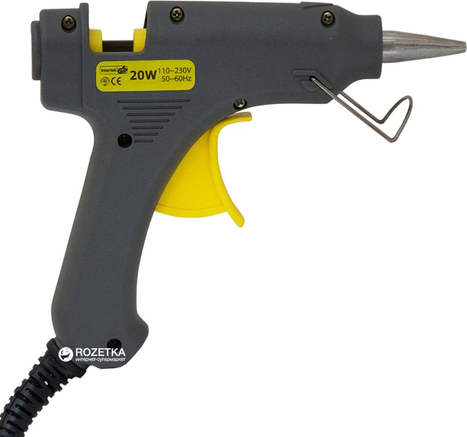 Клейовий пістолет Sigma 8 мм 20 Вт з вимикачем (2721061) - зображення 4