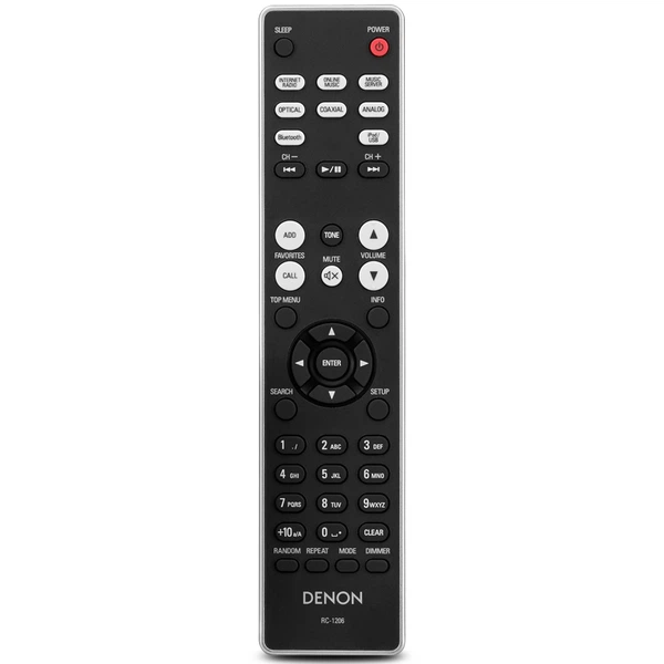 AV-ресивер Denon DRA-100 Silver Black - зображення 3