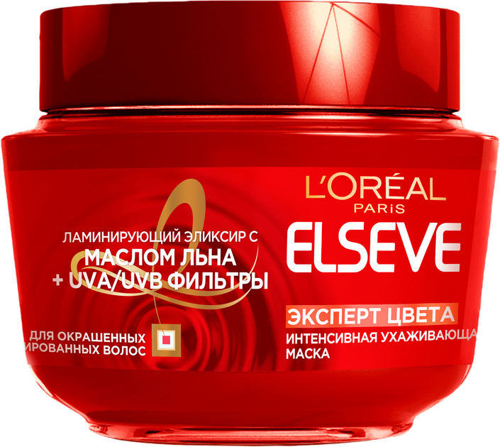 Маска L'oreal Paris Elseve Цвет и Блеск для окрашенных и мелированных .