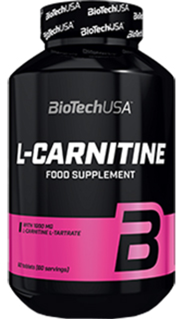 Жиросжигатель Biotech L-Carnitine 1000 мг 60 таблеток (5999076234042) - зображення 1