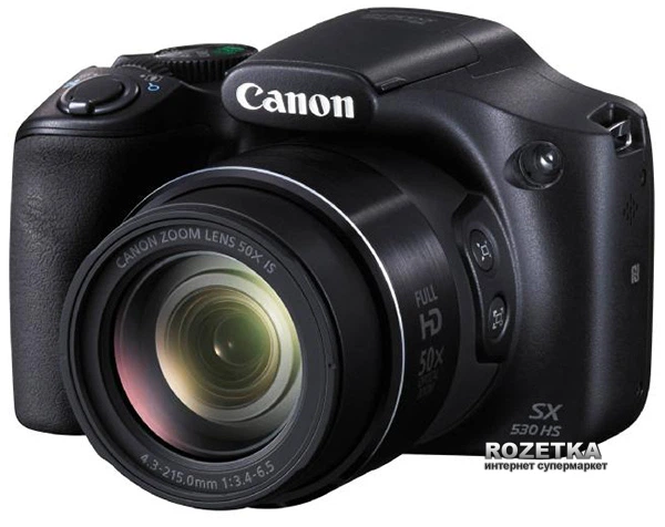Фотоаппарат Canon Powershot SX530HS Black (9779B012) купить на