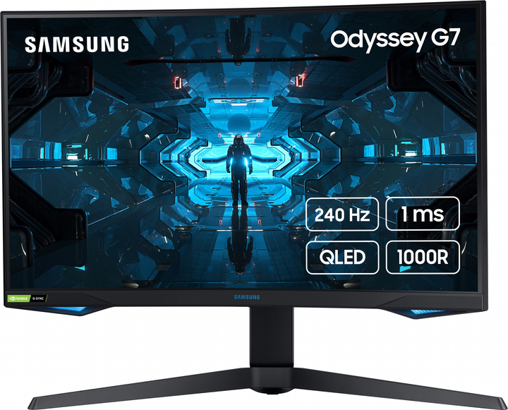 Mонитор 31.5" Samsung Odyssey G7 C32G75TQSI Black (LC32G75TQSIXCI ...