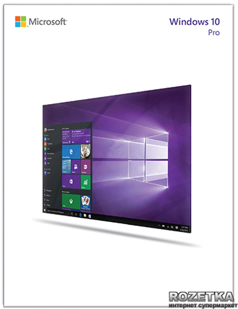 Операційна система Windows 10 Професійна 32/64-bit на 1ПК (ESD - електронна ліцензія в конверті, всі мови) (FQC-09131) - зображення 1