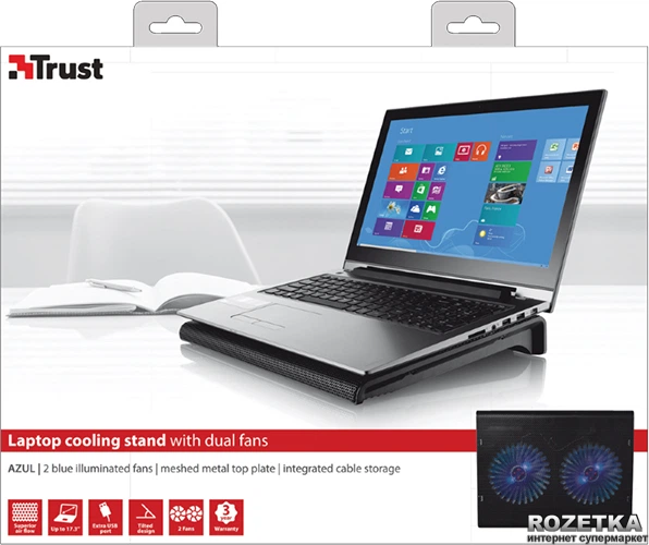 Podstawka pod laptopa Trust Azul (TR20104) - obraz 7