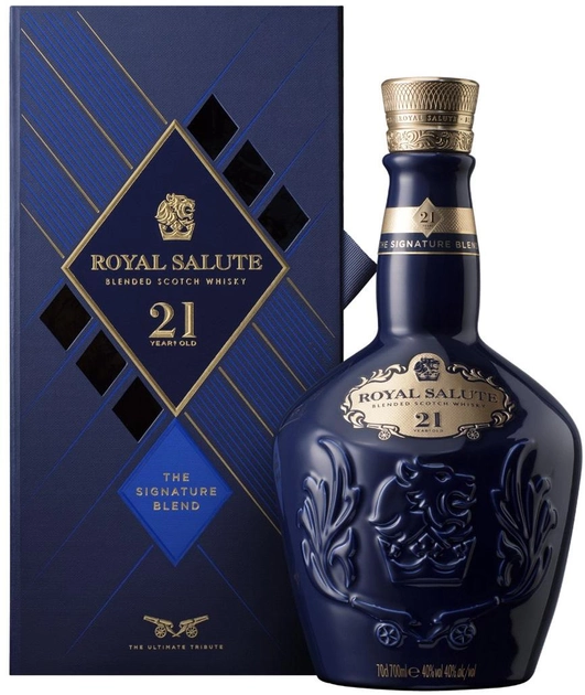 Виски Chivas Regal Royal Salute 21 год выдержки 0.7 л 40% в подарочной упаковке (5000299211243) - изображение 1