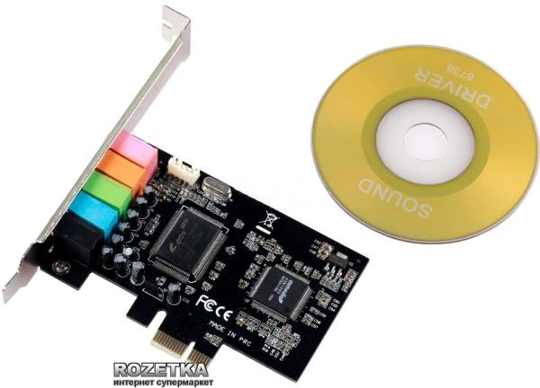 Звуковая карта Manli C-Media 8738 PCI-E (5.1) (M-CMI8738-PCI-E