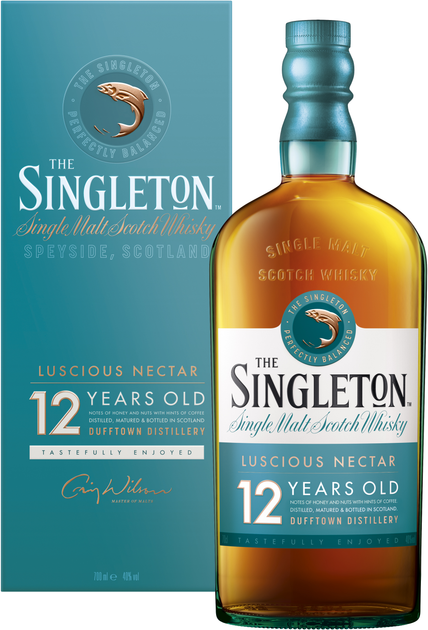 Виски Singleton of Dufftown 12 лет выдержки 0.7 л 40% (5000281021621 ...