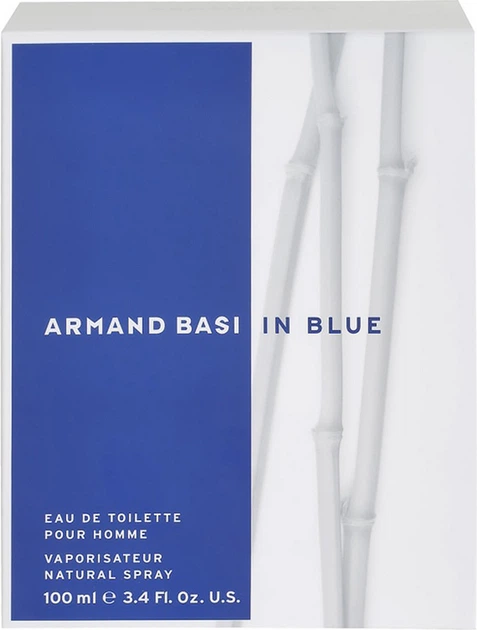 Woda toaletowa męska Armand Basi In Blue 100 ml (8427395950208) - obraz 3