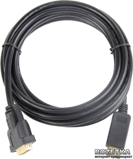 Кабель Cablexpert DisplayPort - DVI 1 м (CC-DPM-DVIM-1M) – фото, отзывы ...